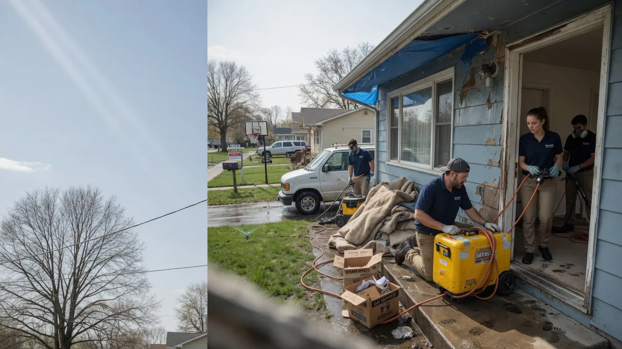 Basement Flood Cleanup in Alexis, IL near me